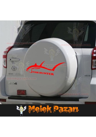 Balık Avcısı, Fish Hunter Avcılık Araba Sticker