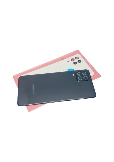 Samsung Galaxy Uyumlu A22 4g Arka Kapak Full Kamera Lensli Mavi