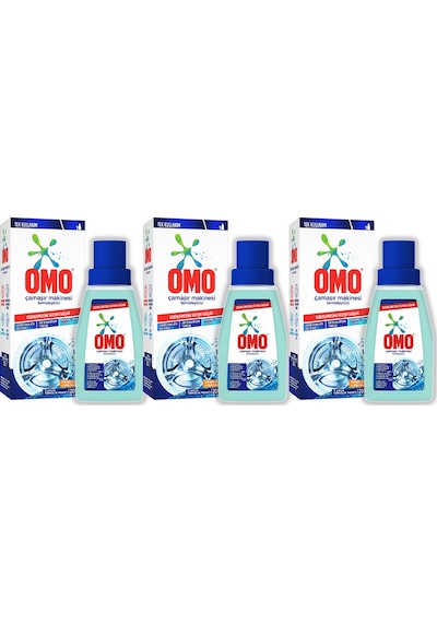 Omo Çamaşır Makinesi Temizleyicisi Çam Esintisi 3 x 200 ML