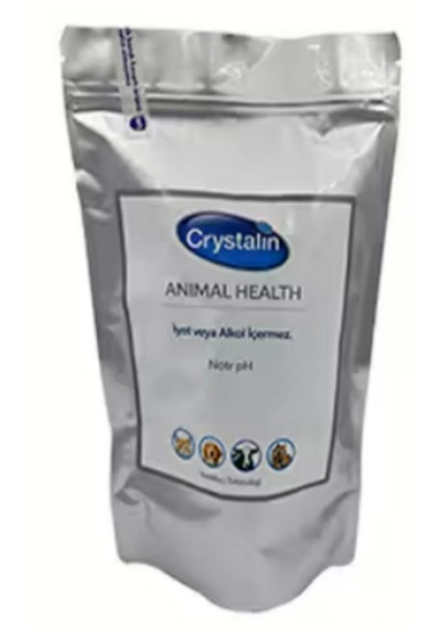 Crystalin Kedi Köpek Için Göz, Antiseptik Solusyon Serum Şişesi Şeklinde Flex Torba 500 Ml