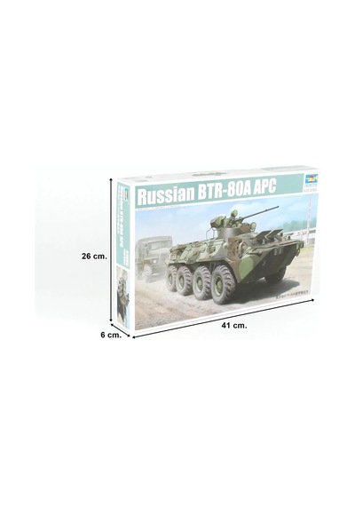 1/35 Rus Btr-80a Apc Maketi, Trumpeter 01595