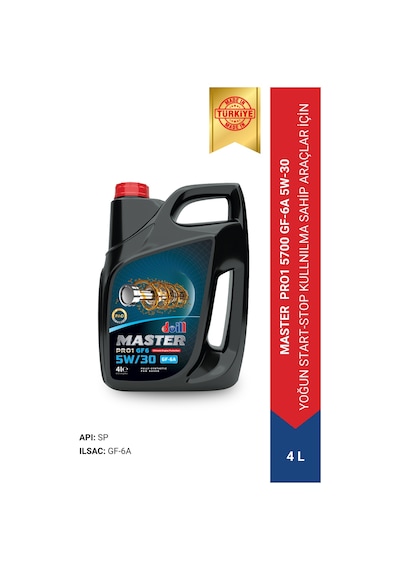 Doill Master 5700 5W-30 GF-6A 4 L Tam Sentetik Motor Yağı