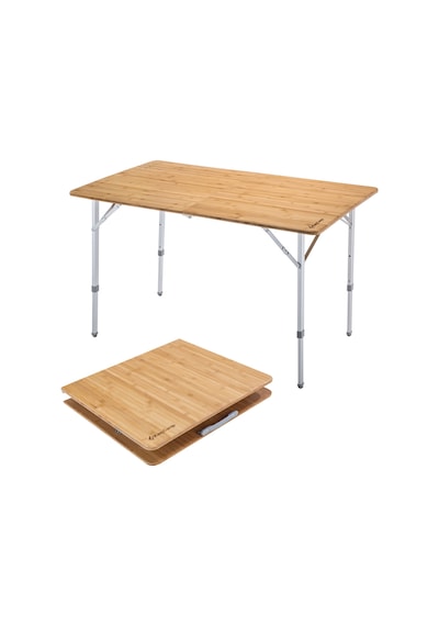 Kingcamp Bamboo Xl 120x70 Bambu Kamp Masası Gri