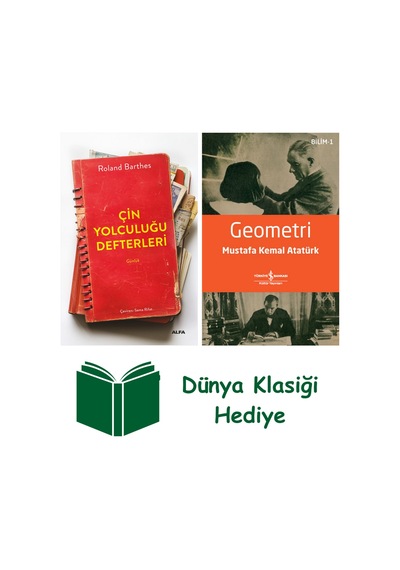 Çin Yolculuğu Defterleri + Geometri + Dünya Klasiği Hediye
