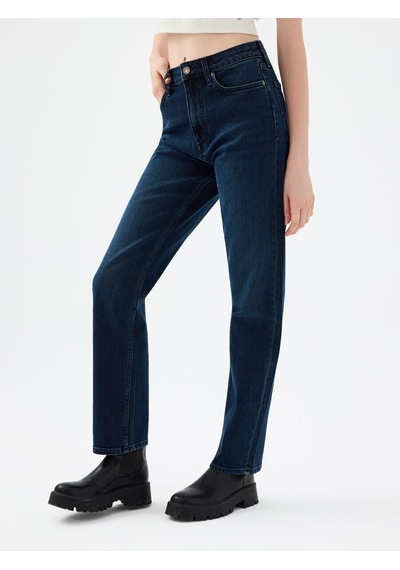 LOFT Comfort Straight Comfort Fit Kadın Pantolon Lf2040544 Q1.v1 Denim