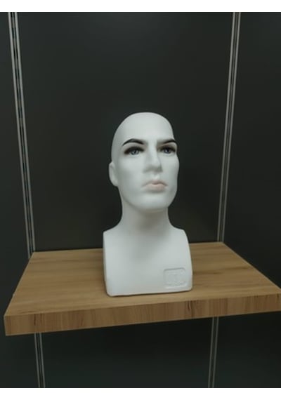 Uzmangrupraf Kafa Mankeni- Erkek Kafa Manken - Prova Mankeni - Plastik Manken