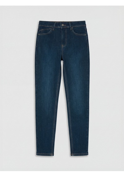Lcwaıkıkı Classic İndigo Slim Mom Kadın Jean Pantolon