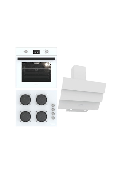 Termikel BO O6555C W - BH P6144C W - CH S6532C WW Ankastre Set Beyaz