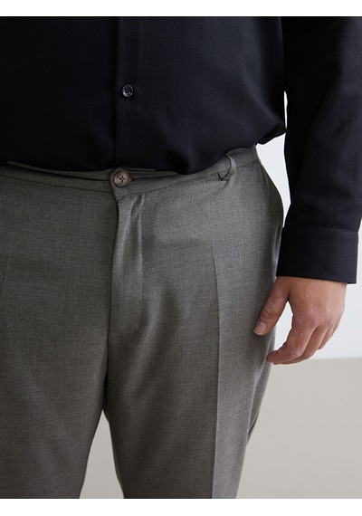 Lcw Busıness Bej Slim Fit Erkek Takım Elbise Pantolonu
