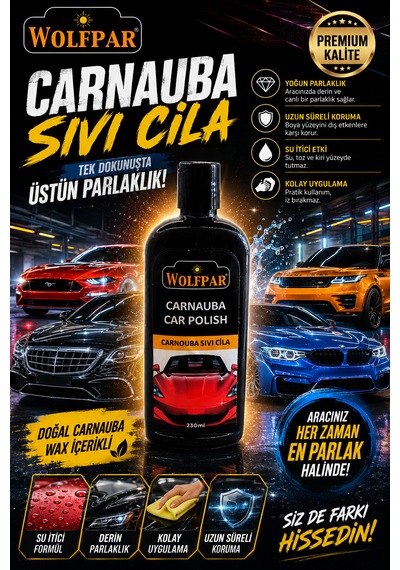 Carnauba Sıvı Cila