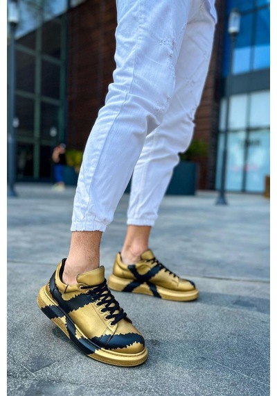 Ch254 Cst Pittura Erkek Ayakkabı 549 Gold Sıyah X Çok Renkli