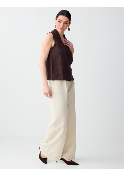Jimmy Key Taş Rahat Kesim Normal Bel Dokuma Gabardin Pantolon 6sw185600928