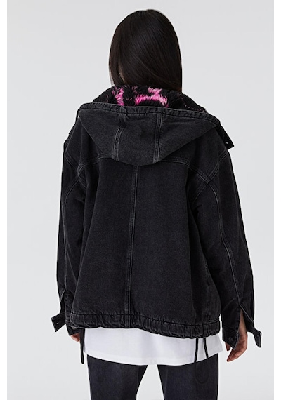 Loft Lf2031313-22k Kadın Jean Ceket LF2031313-R8111 Siyah