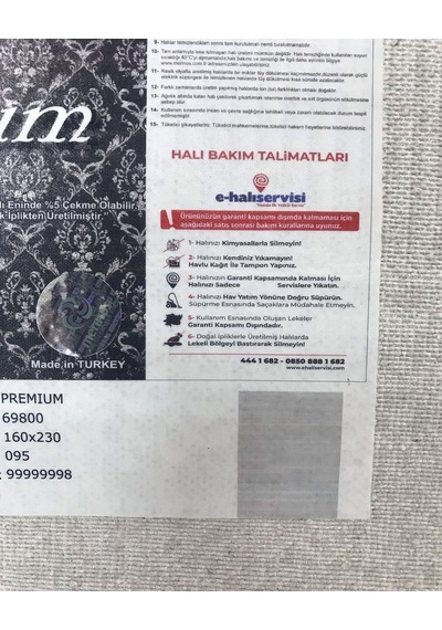 Merinos Halı 160x230 Premium Koleksiyonu 69800-095