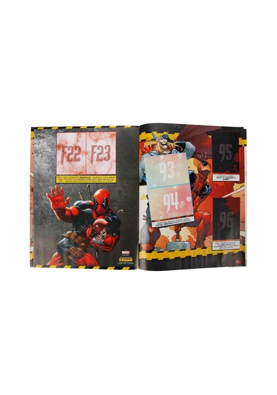 Panini Marvel Deadpool Çıkartma Albümü Ve Mini Çizgi Roman Seti