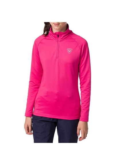 Rossıgnol Rossignol 12 Zip Warm Stretch Kız Çocuk Pembe İçlik Üst 303 Mavi