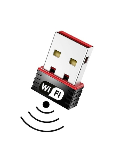 Usb Wifi Adaptörü Kablosuz Wifi İnternet Alıcı Ağ Kartı Masaüstü Bilgisayar Pc 300 Mbps 802.11n