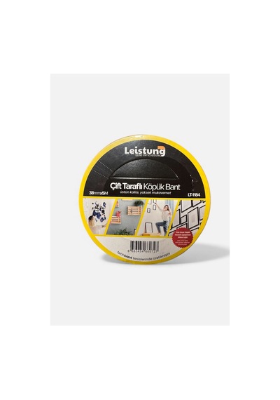 Çift Taraflı Köpük Bant 38mmx5m Lt-1184