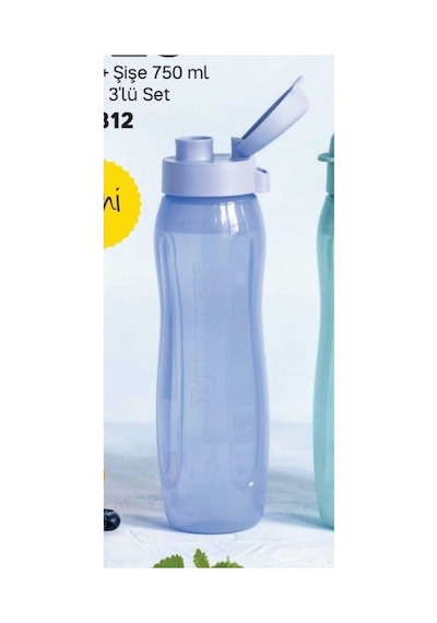 Plastik 750 Ml Yeni Ürün Gen Iı Eco Bottle Shurax 0,75 L Mor Mor