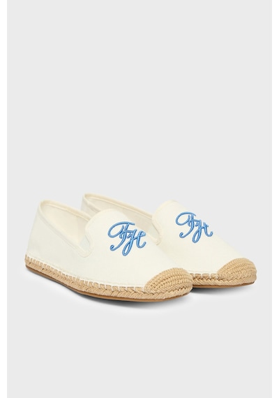 Tommy Hilfiger Logolu Nakış İşlemeli Kanvas Espadril Ayakkabı Kadın Ayakkabı Fw0fw09240 Ybl Beyaz Tommy Hilfiger Logolu Nakış İşlemeli Kanvas Espadril Ayakkabı Kadın Ayakkabı Fw0fw09240 Ybl Beyaz