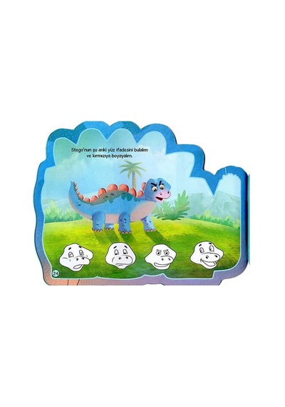Şekilli Hayvanlar - Stegosaurus- Parıltı Yayınları