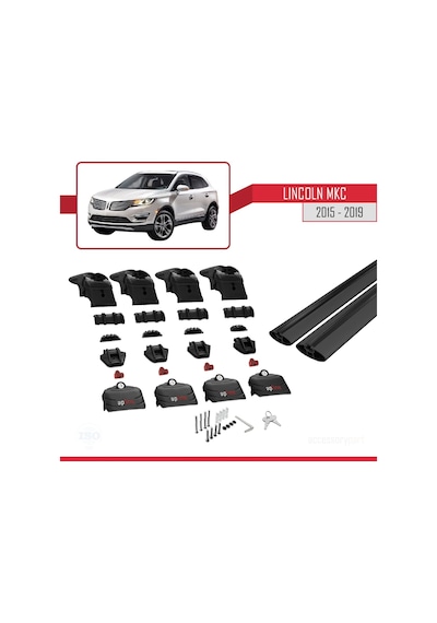 Lincoln Mkc 2015-2019 Arası İle Uyumlu Ace-2 Model Ara Atkı Tavan