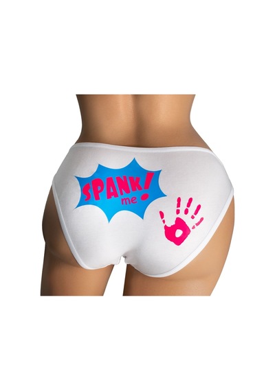 Ebsem Spank Me Baskılı Kadın Külot Iç Çamaşırı