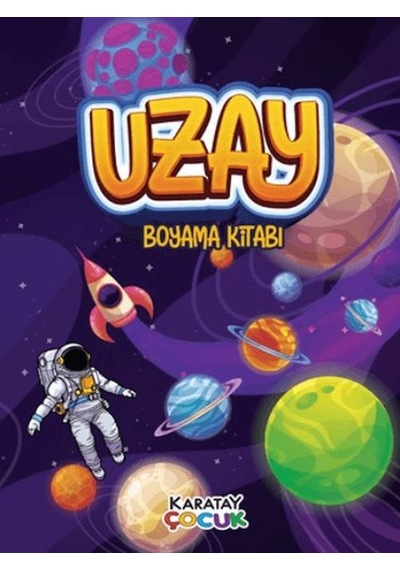 Uzay Boyama Kitabı - Qhdh-876522
