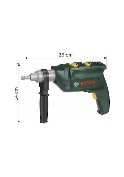 TıfılToys Bosch Lisanslı Orjinal Işıklı Ve Sesli Oyuncak Matkap Işıklı Ve Sesli Gerçekçi Eğlence