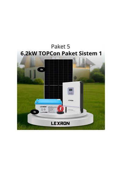 Urla Solar 6.2kw Topcon Paket Sistem 1 Paket 5