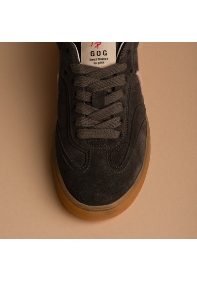Sneaker Günlük Kadın Earth Suede Garden Of God Lavagna Siyah