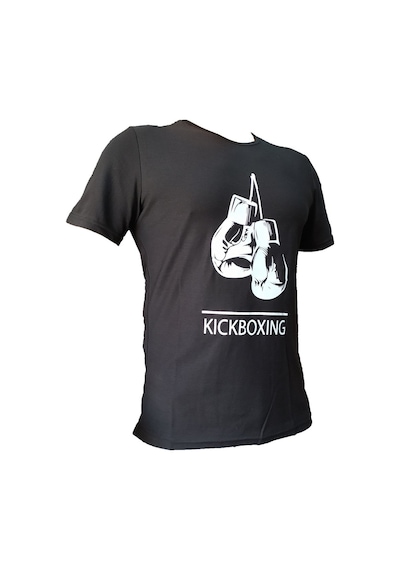 Aksaspor Leon Gloves Kickboxing Tişört Siyah Kickboks Tişörtü Byl1101Bk