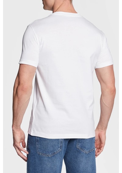 Calvin Klein Erkek T Shirt J30J322466 YAF BEYAZ Beyaz