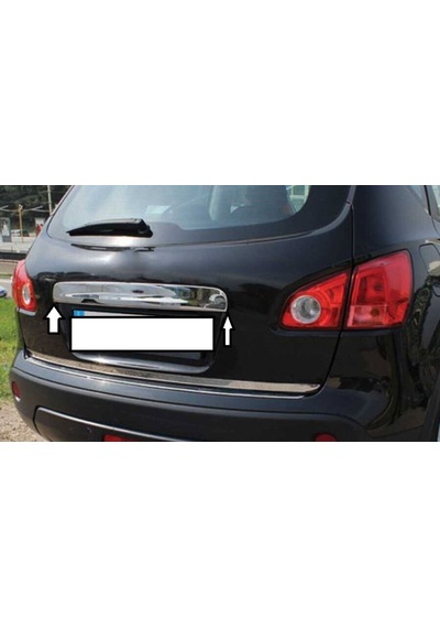 Nissan Qashqai Facelift Uyumlu Bagaj Çıtası 2010-2014 Paslanmaz Krom