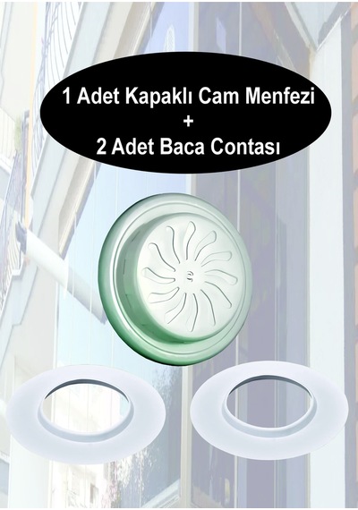 1 Adet Kapaklı Menfez + 2 Adet Baca Contası