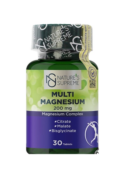 Nature's Supreme Multi Magnesium Complex 30 Tablet - 6 Adet Tarı