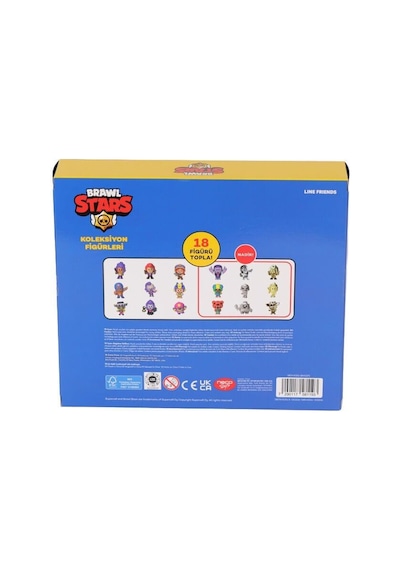 Pmı Brw2070 Brawl Stars 8'li Delüks Figür Set Asorti