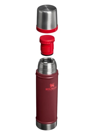 Stanley The Legendary Classic Bottle 0.6l / 20oz Cranberry Termos As1011345040 Çok Renkli