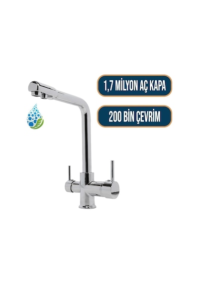 Aqua Bella Su Arıtma İçin 3 Yollu Batarya Sıcak-soğuk- Arıtmalı