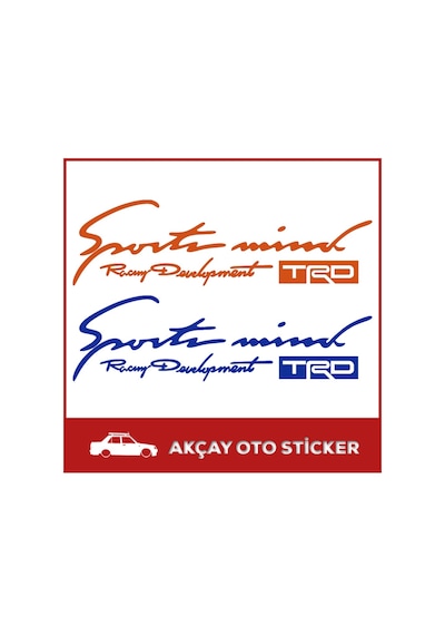 Sport Mid Trd Sticker Sport Mid Oto Sticker Araba Sticker