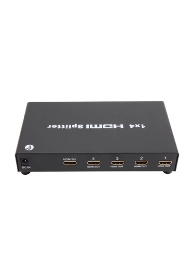 Vcom Dd414a 1-4 Port 1.4v 1080p Metal Hdmi Splitter Kdo