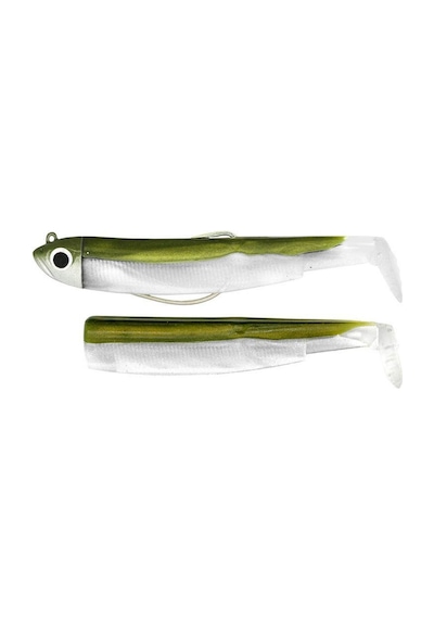 Fiiish BM120/3 BM194 Combo Shore 12gr Kaki Silikon Yem