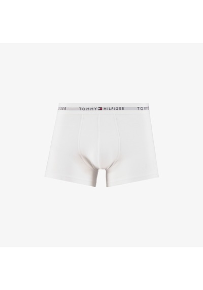 Tommy Hilfiger Microfibre Logo Erkek Siyah/beyaz 3'lü Boxer Um0um03523 Siyah