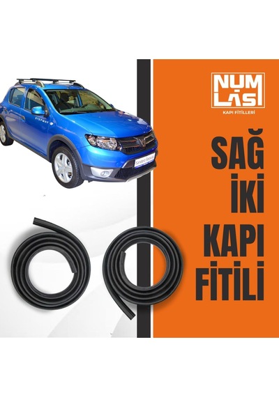 Dacia Sandero 2.nesil Sağ Ön Ve Arka Kapı Fitili-a Kalite-numlas-nm6855