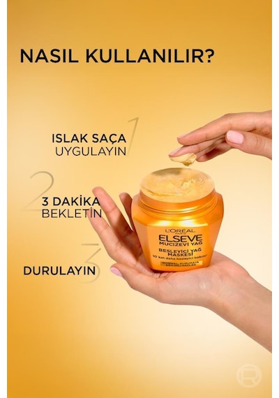 Mucizevi Yağ Besleyici Saç Bakım Maskesi 300ml 3600524246693-11198
