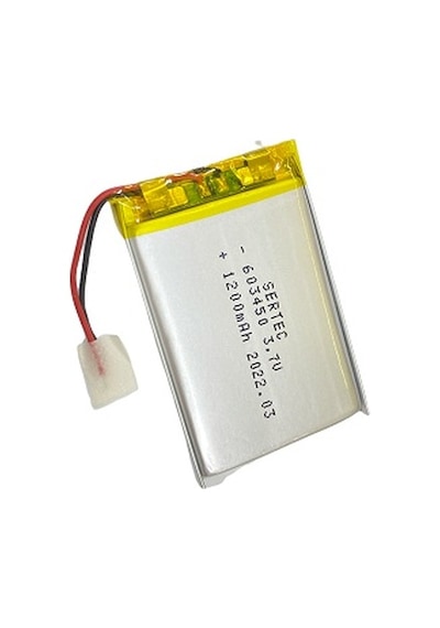 Sertec 603450 3.7v 1200 Mah Li-polymer Pil Devreli/1.5a