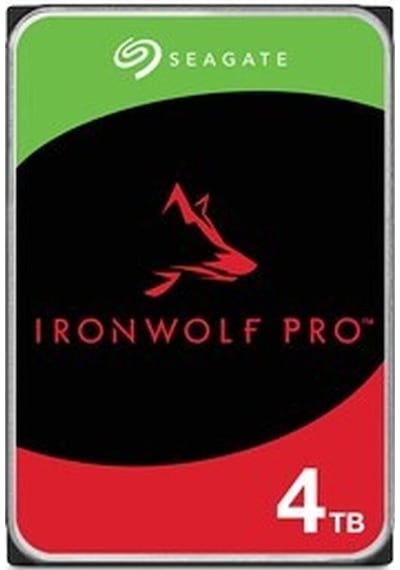 Seagate Ironwolf Pro 4 Tb 7200rpm 256mb Sata3 550tb/y Rv Nas St4000nt001