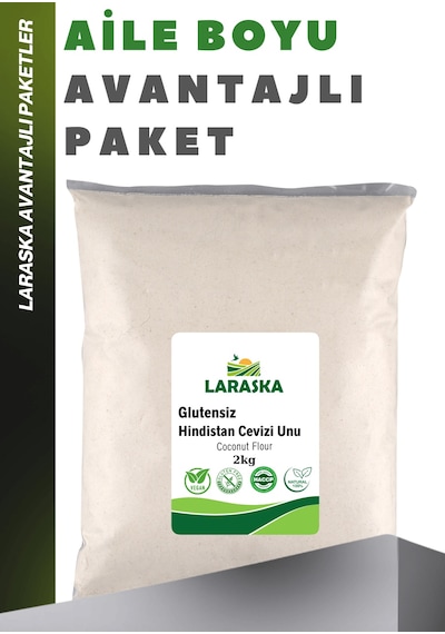 Glutensiz Hindistan Cevizi Unu 2kg - Coconut Flour Gluten Free