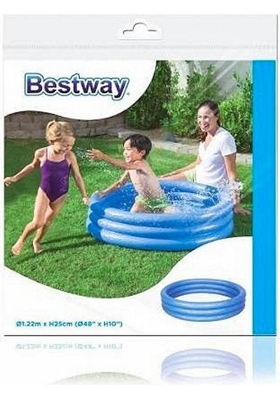 Bestway Renkli Şişme  Çocuk Havuzu 122x25cm Çok Renkli