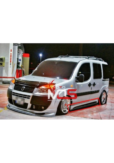 Fiat Doblo D2 Rieger Marşpiyel Takım Fiberglass Boyasız